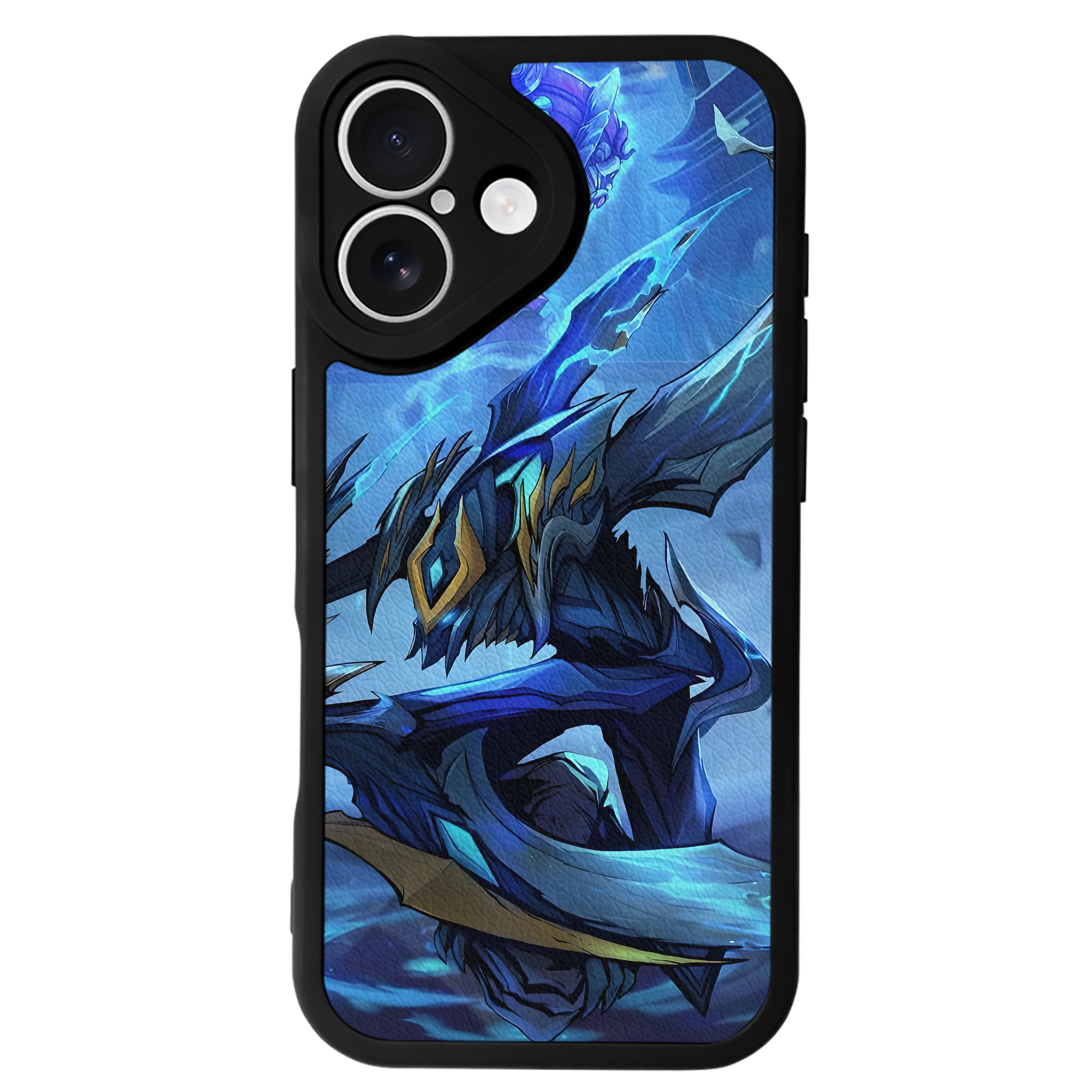 リーグ・オブ・レジェンド League of Legends LOL 【iPhone 16シリーズ対応】シリコンスマホケース（レザー調） 材質：シリコン